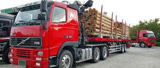 Особенности перевозки леса автотранспортом